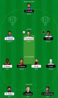 CSK vs KKR Dream11 Fantasy Tip #1